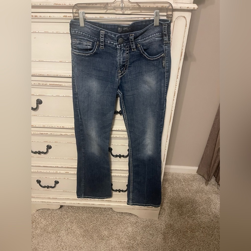 SILVER Suki bootcut jeans